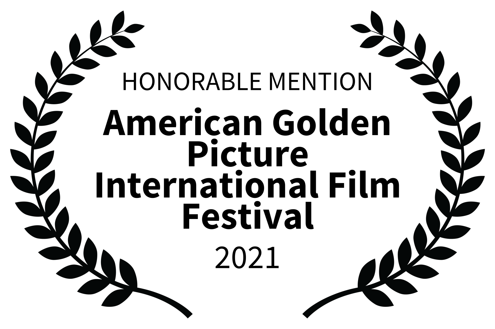HONORABLE MENTION - American Golden Picture International Film Festival - 2021 (1)